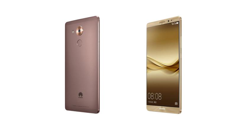 Huawei Mate 8 en oro rosa