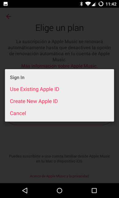 Iniciar sesión con Apple ID en Apple Music