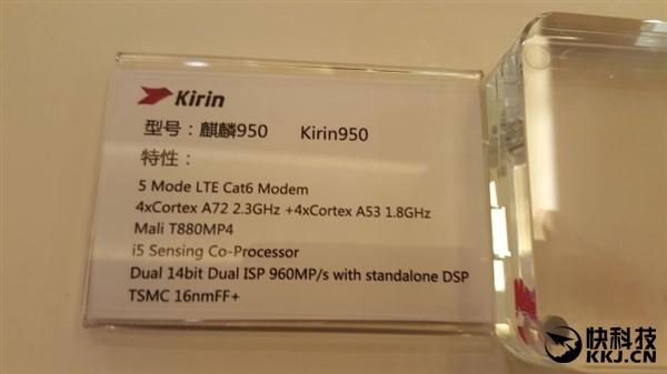 Características del procesador Kirin 950