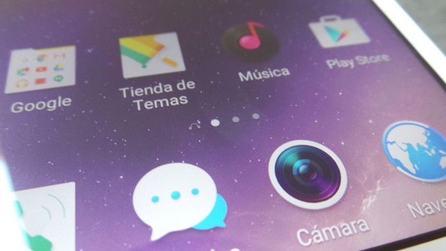 Pantalla del Oppo Mirror 5s