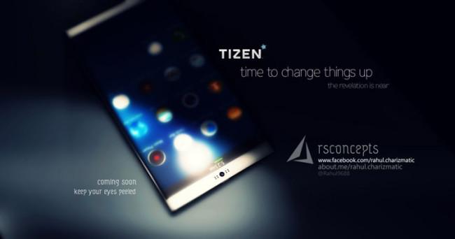 Smartphone Samsung con sistema operativo Tizen