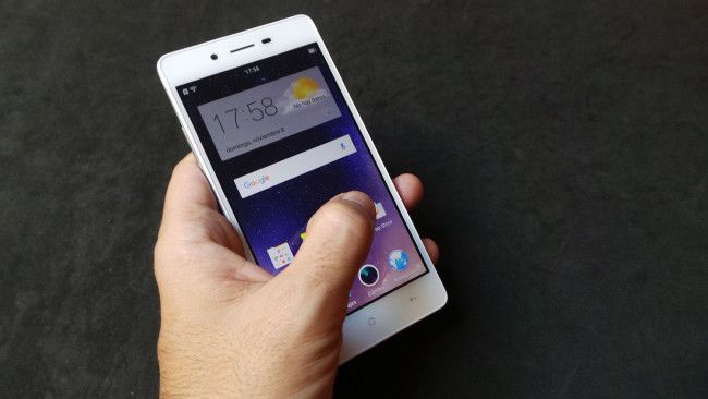 Uso del teléfono Oppo Mirror 5s