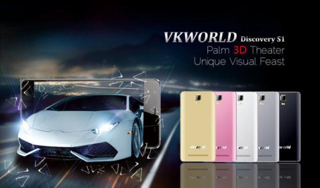 Smartphone con pantalla 3D VKWorld Discovery S1