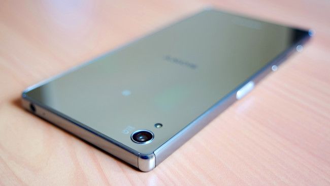 Esquina del Sony Xperia Z5 Premium