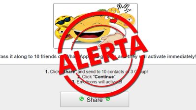 alerta timo whatsapp