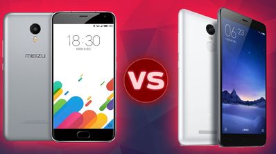 Xiaomi Redmi note 3 vs meizu metal