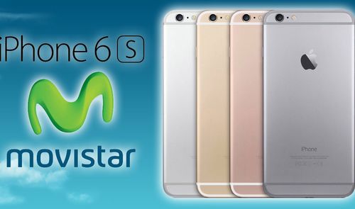 iPhone 6s con logo Movistar