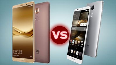 Huawei Mate 8 vs Huawei Ascend Mate 7