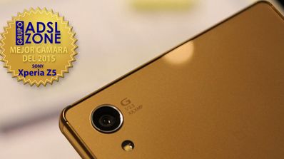 Sony Xperia Z5 camara dorado