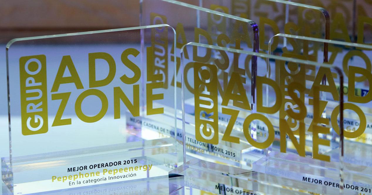 trofeos de los premios ADSLZone