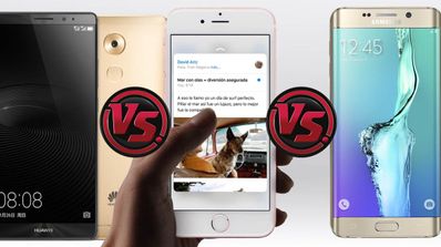 Huawei Mate 8 comparativa
