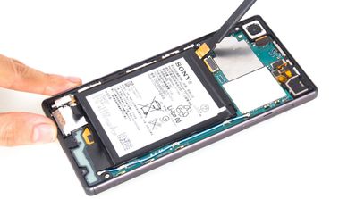 Sony Xperia Z5 desmontado