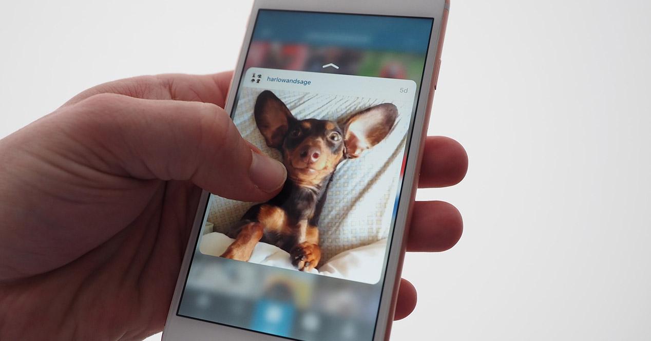 Instagram 3D Touch Android