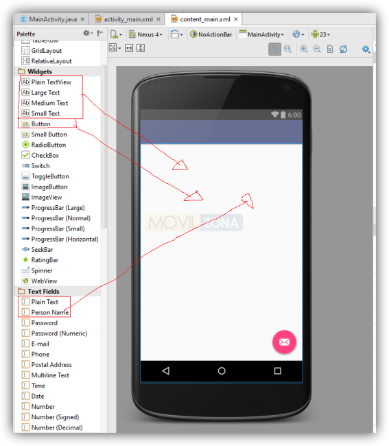 Android Studio - Saludo Personalizado - Anadir elementos al proyecto