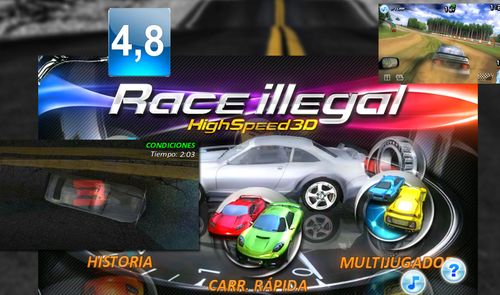 Juego Race Illegal: High Speed