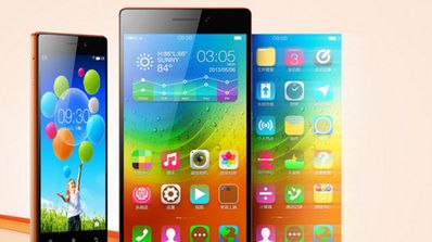 Interfaz de smartphone Lenovo Vibe
