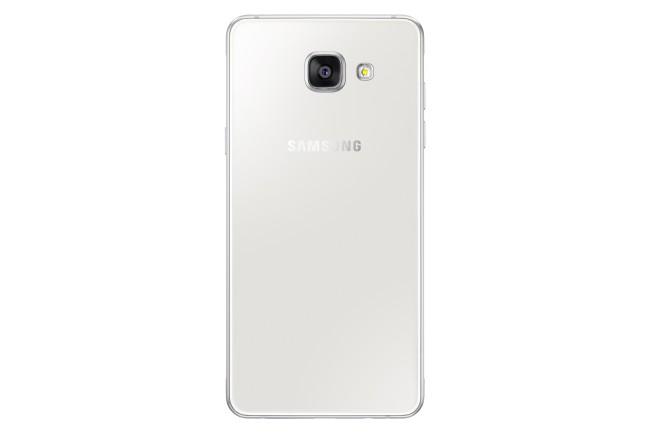 Samsung Galaxy A5 blanco trasera