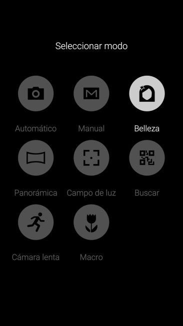 Interfaz cámara del Meizu PRO 5