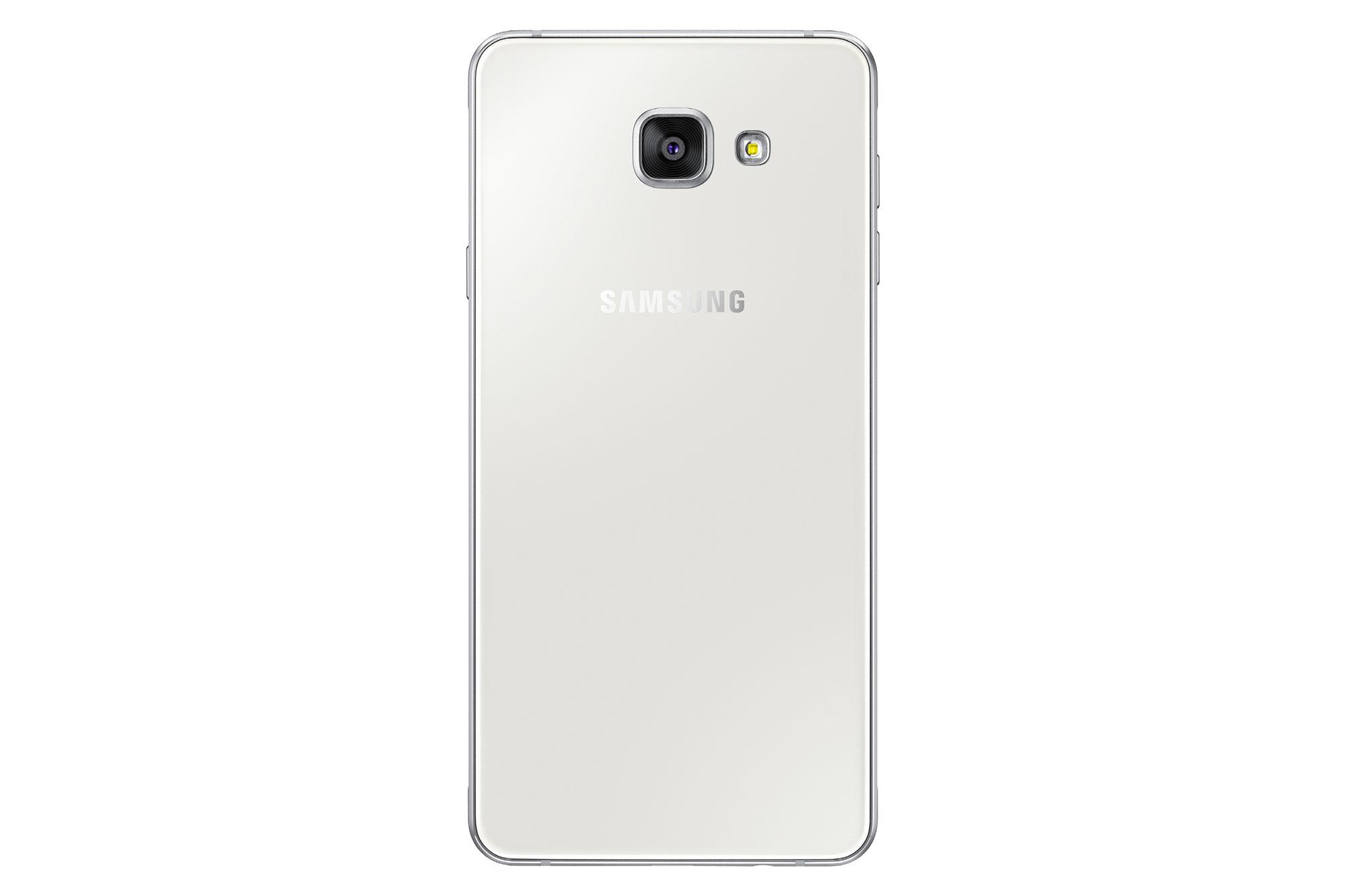 Samsung Galaxy A7 2016 blanco detalle de cámara