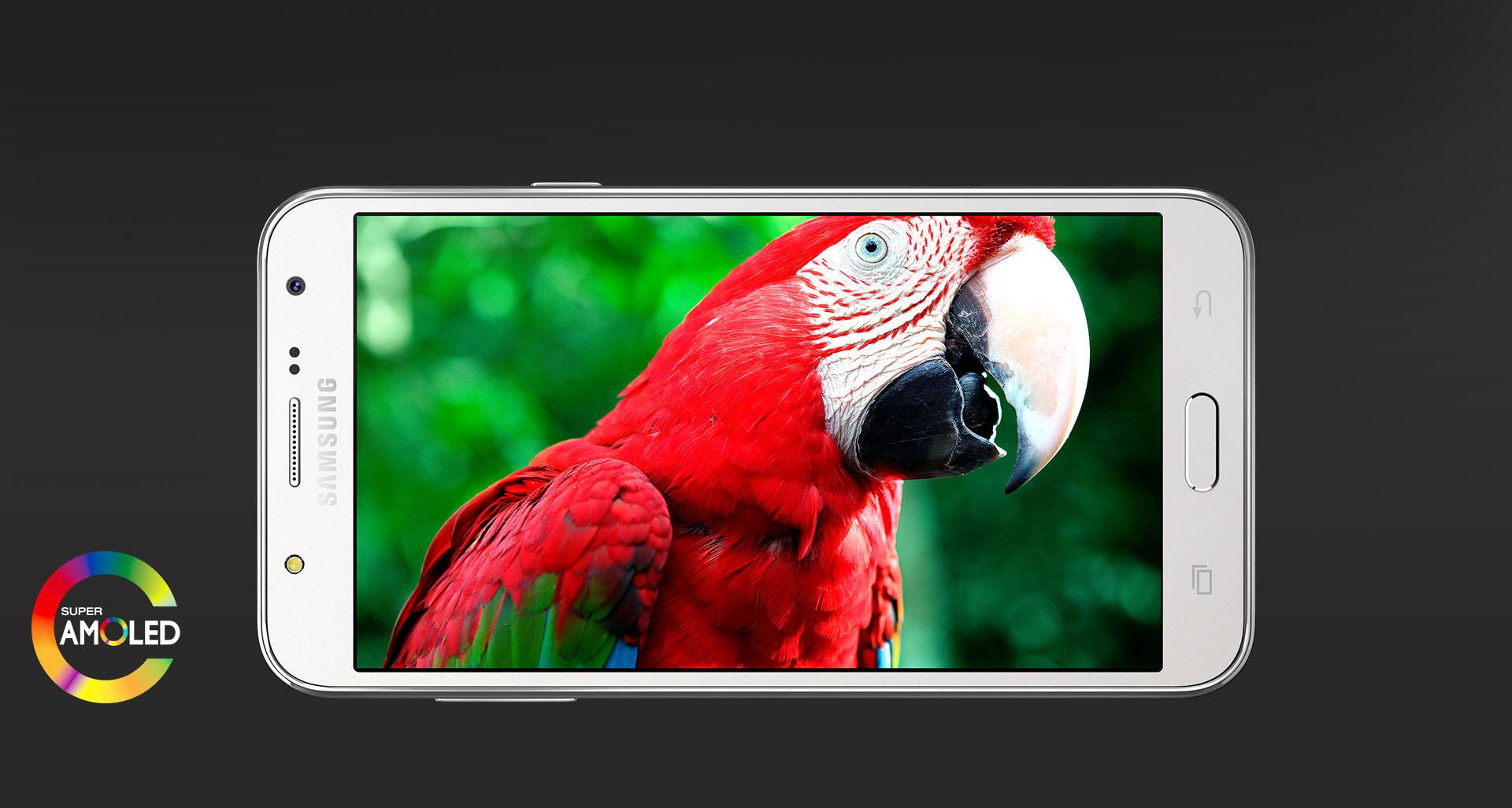 Samsung Galaxy J7 pantalla AMOLED