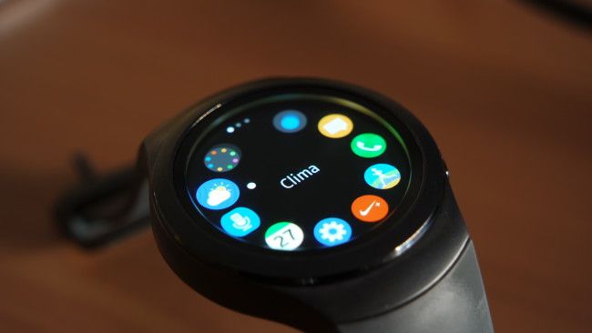 Pantalla del Samsung Galaxy Gear S2