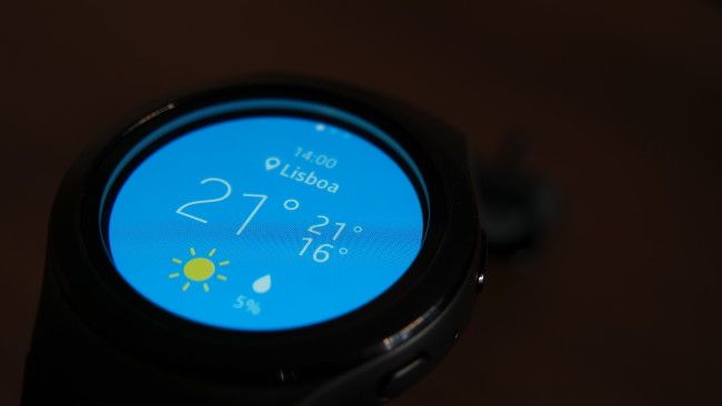 Panel del Samsung Galaxy Gear S2