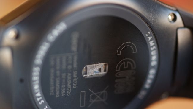 Sensor cardíaco del Samsung Galaxy Gear S2