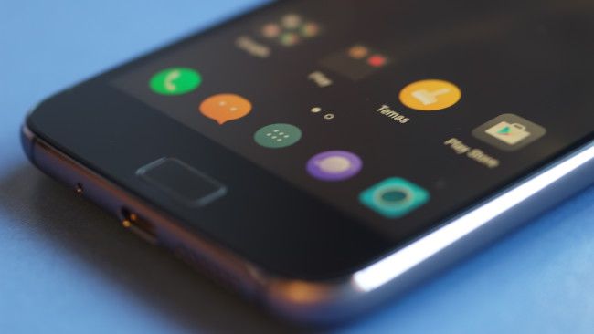 Detalles de la pantalla del Zuk Z1