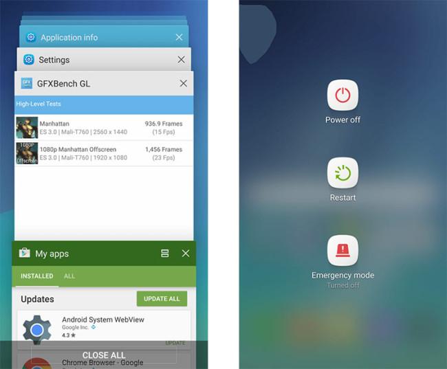Multitarea en la nueva versión de Samsung TouchWIz