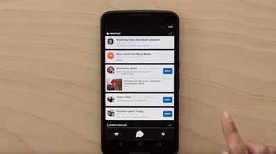 Notificaciones con Snowball