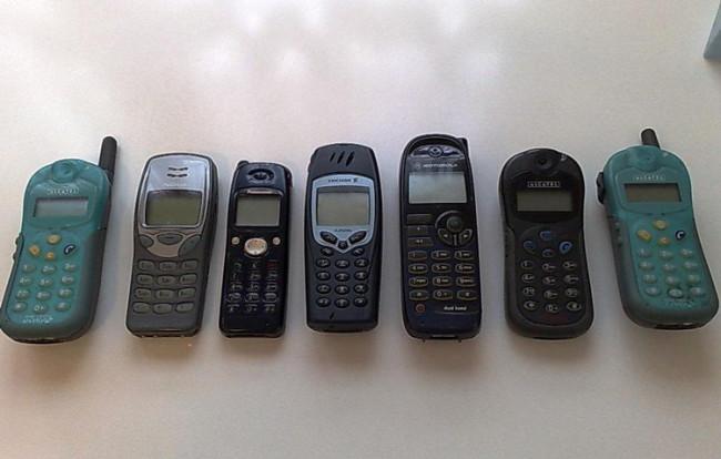 Telefonos moviles antiguos