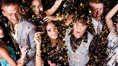 gente de fiesta