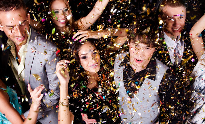 gente de fiesta