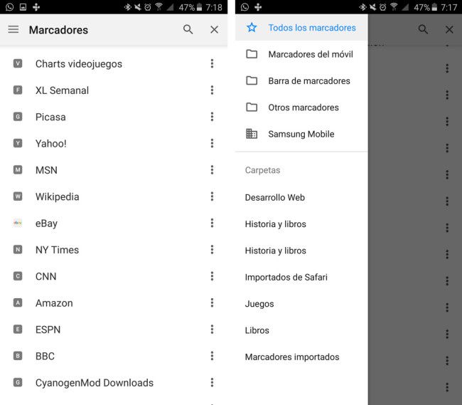Google Chrome para Android