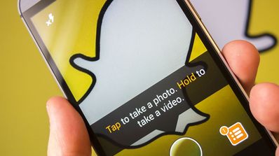 Snapchat pantalla