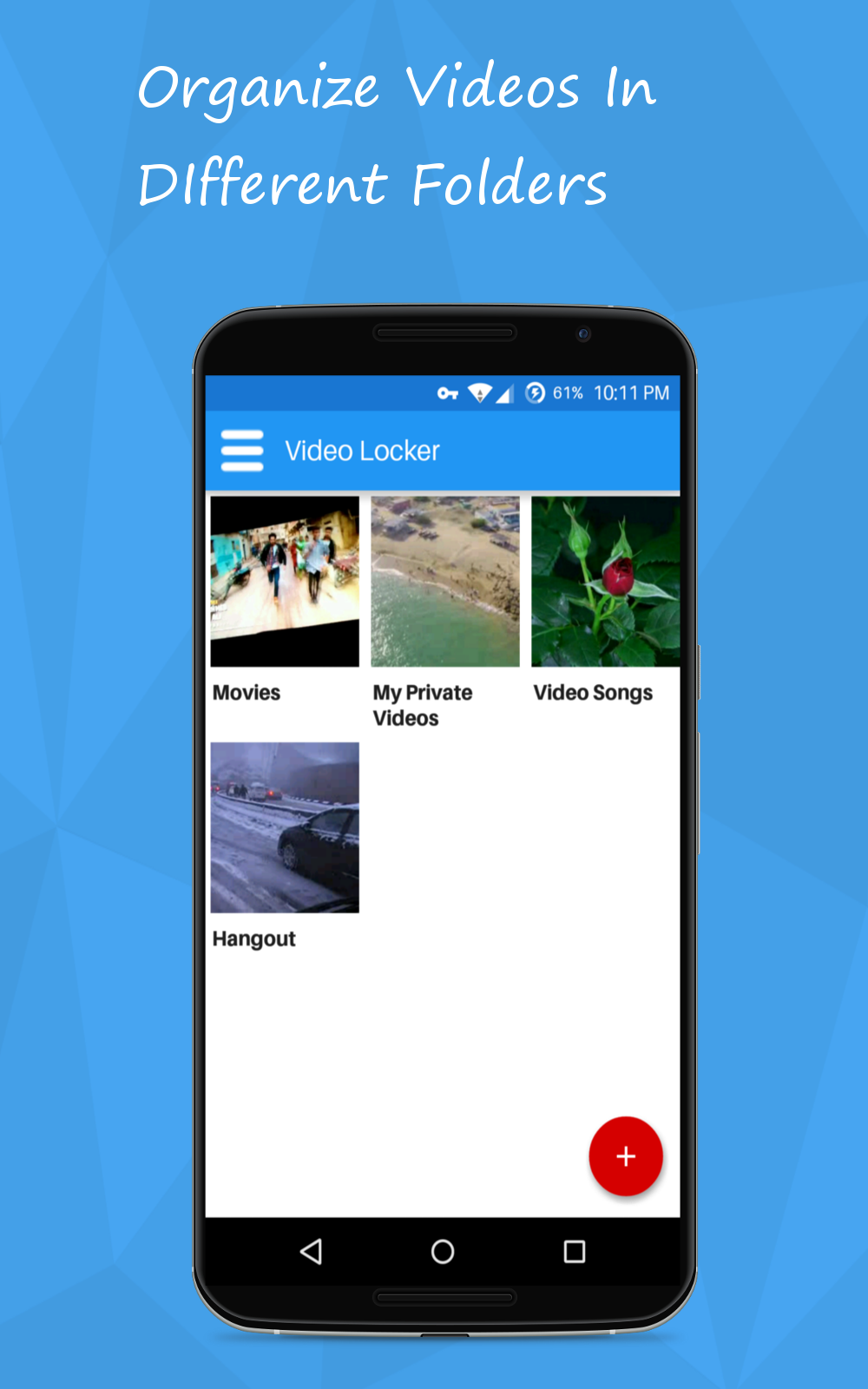 pantalla video locker