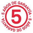 Logo 5 años garantía BQ