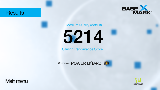 Resultado en Basemark del Alcatel OneTouch Pop Star