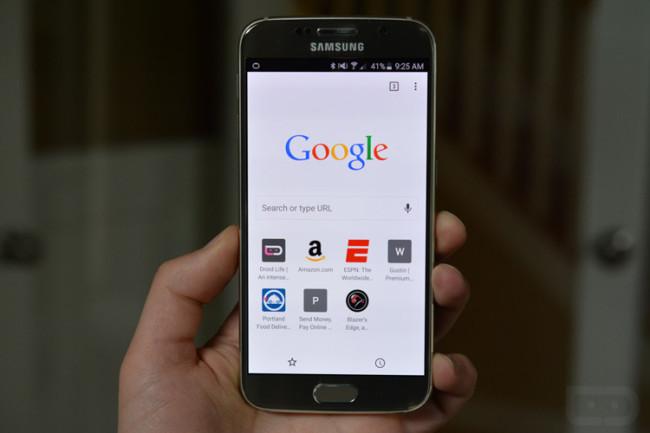 Google Chrome para smartphone Android