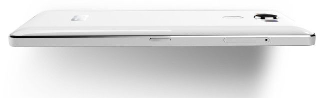 Elephone P9000 detalle de su lateral metalizado