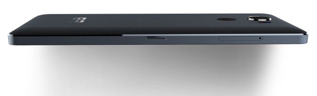 Elephone P9000 negro detalles del lateral metálico