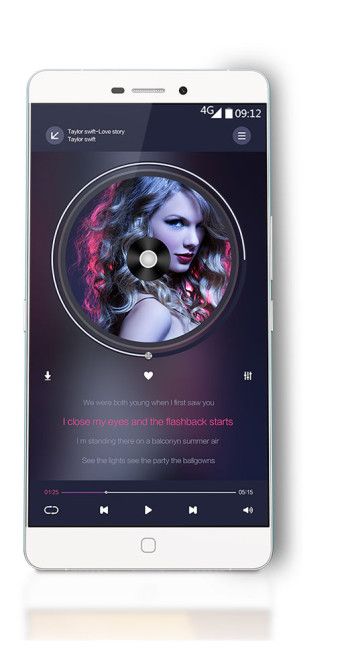 Elephone P9000 vista frontal