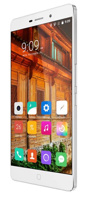 Elephone P9000 blanco de perfil