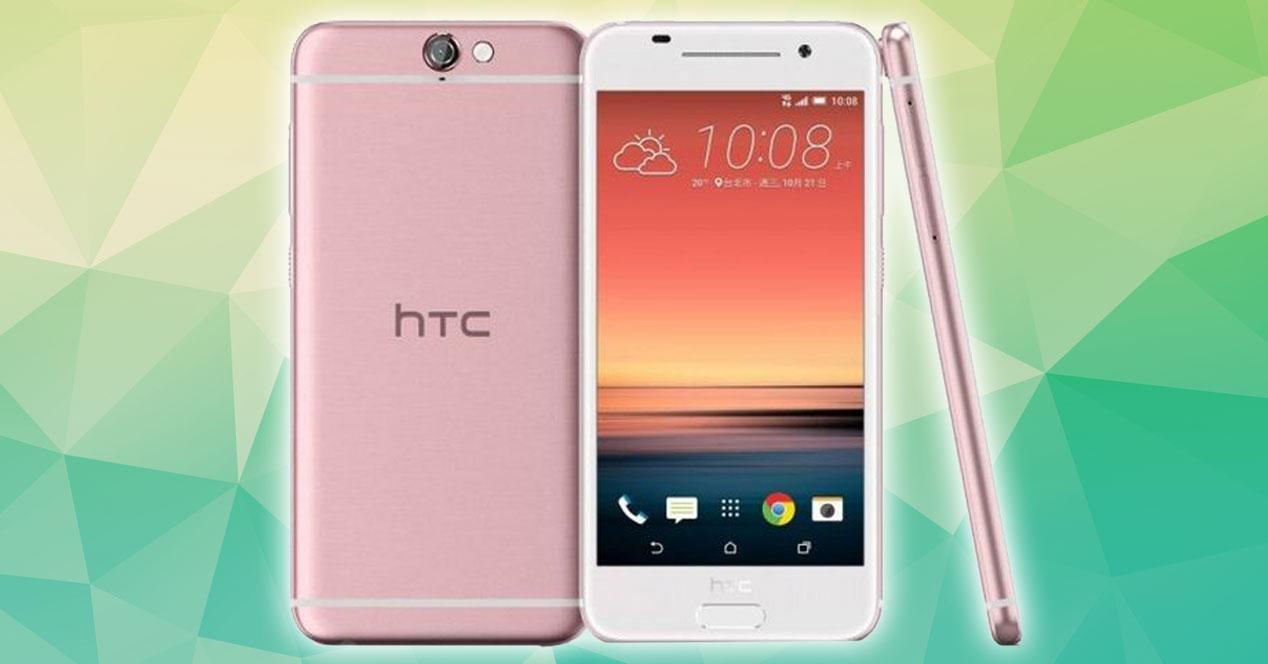 HTC One A9 rose gold