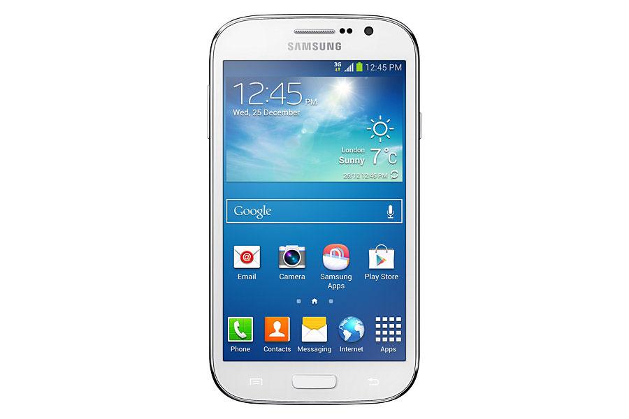 Samsung Galaxy Grand Neo Plus blanco vista frontal