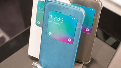 Samsung Galaxy S6 con carcasa S View
