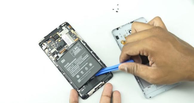 Grosor de la batería del Xiaomi Redmi Note 3
