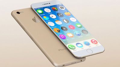 iPhone 7 dorado prototipo concepto
