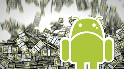 android dinero cayendo
