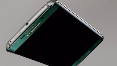 Samsung Galaxy S6 edge verde